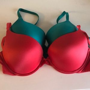 Set of 2 Victoria's Secret and Aerie Bra, size 38C